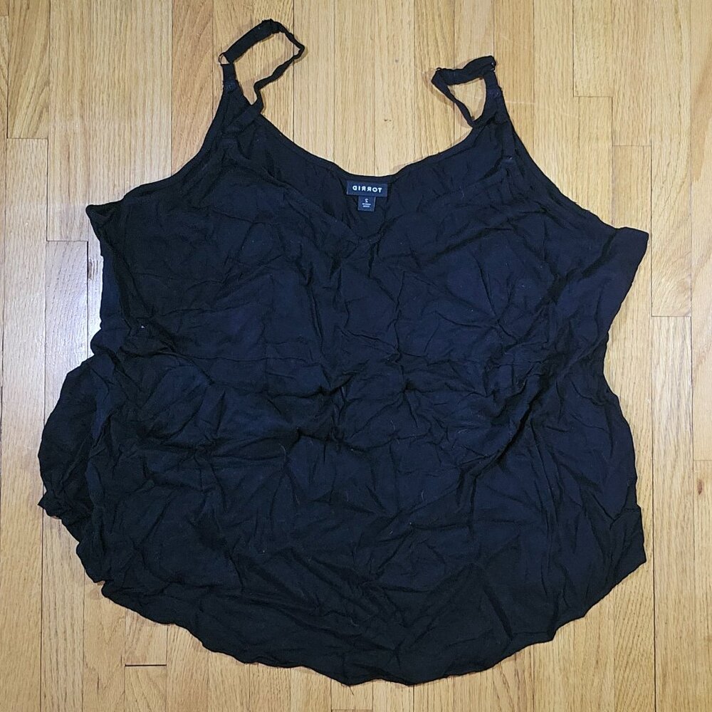 Black Torrid Challis Sophie Camisole